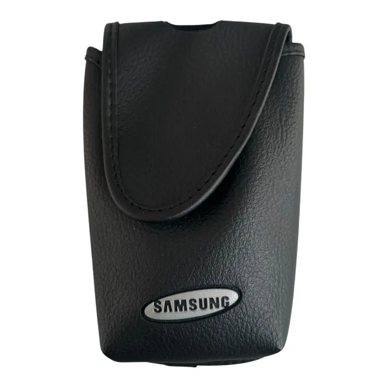 Leren Vintage 35mm Camera Case - 18 x 8 cm - Zwart (Nieuw)