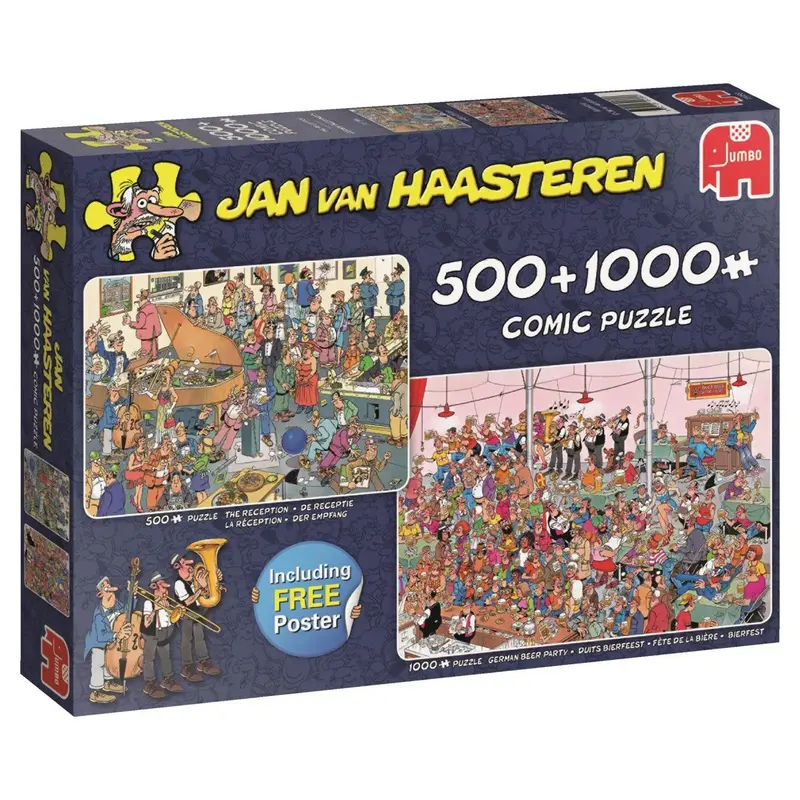 Let’s Party! (19058) 500 & 1000 Stukjes - Puzzel (Nieuw)