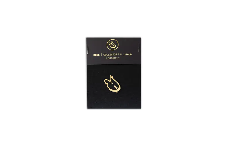 'Logo Drip' Gold