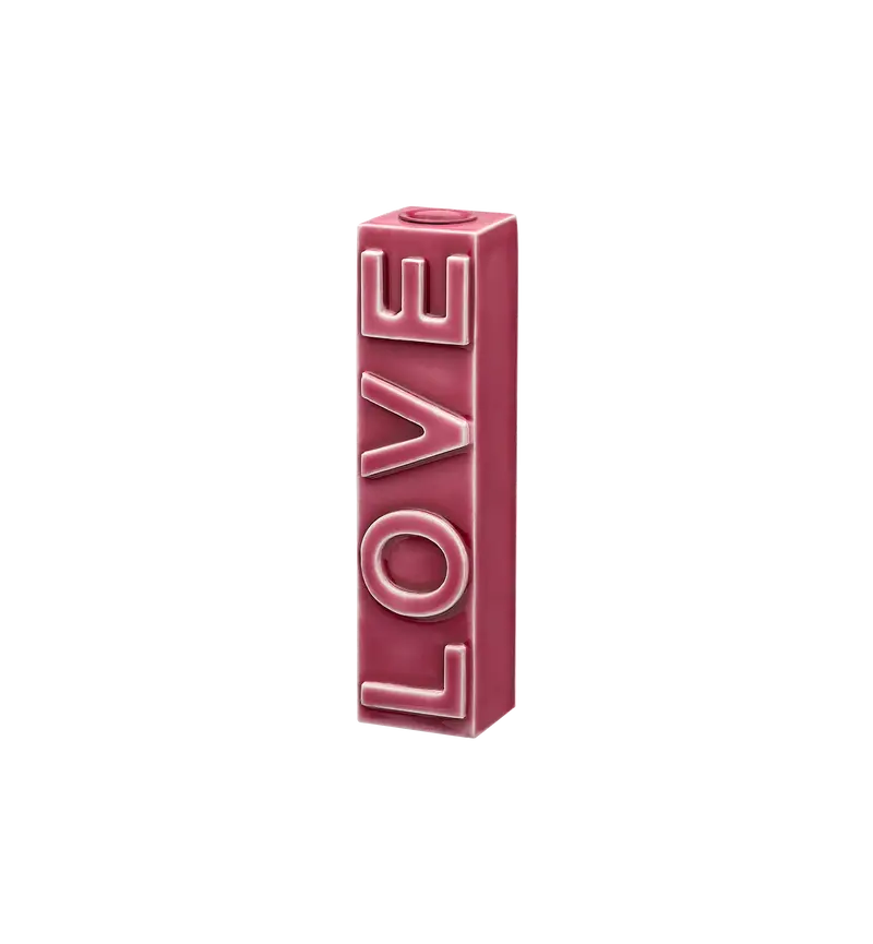 LOVE MIST CANDLE HOLDER - PINK