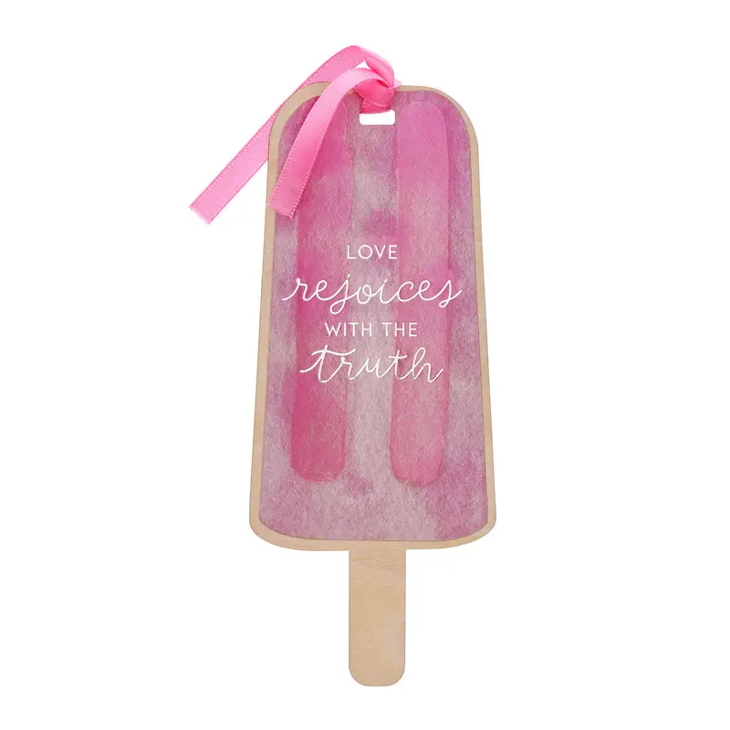 Love Rejoices Strawberry Pink 1Cor 13