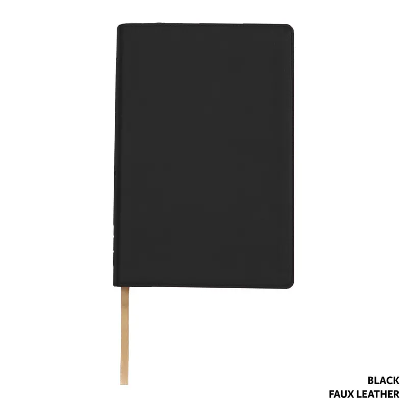 LSB 2 Column Verse-by-Verse Black Faux Leather