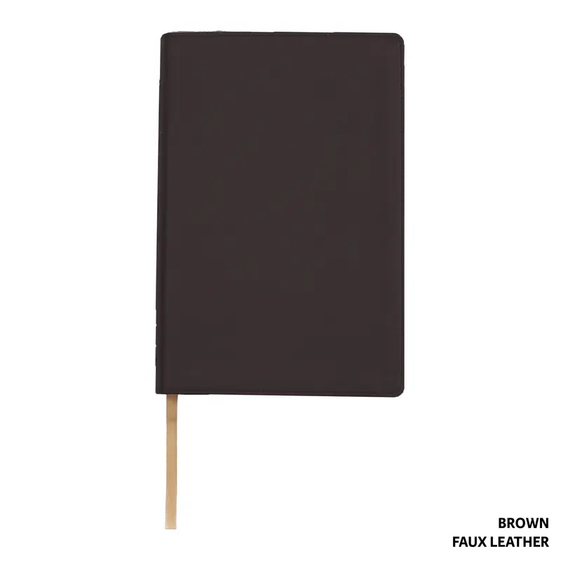 LSB 2 Column Verse-by-Verse Brown Faux Leather