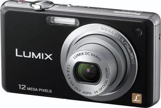 Lumix DMC-FS10 Digitale Compact Camera - Zwart (In doos)