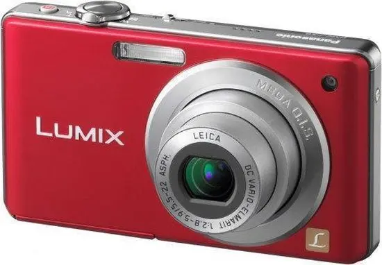 Lumix DMC-FS6 Digitale Compact Camera - Rood