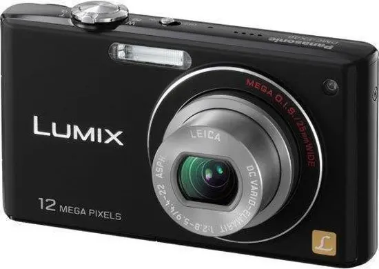 Lumix DMC-FX40 Digitale Compact Camera - Zwart
