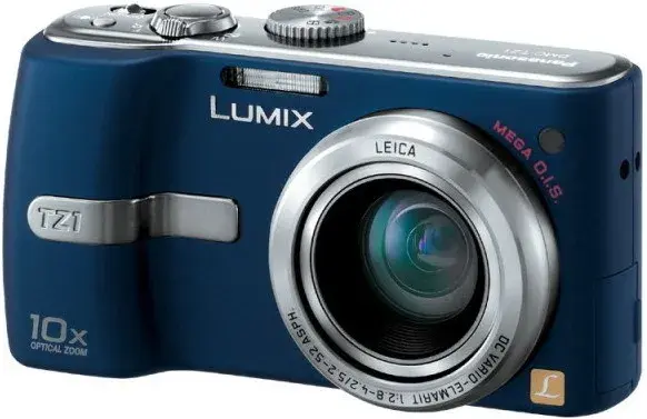 Lumix DMC-TZ1 Digitale Compact Camera - Blauw