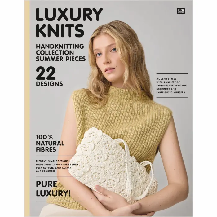 Luxury Knits- Summer Pieces - Rico Designs