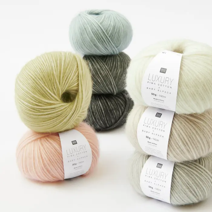 Luxury Pima Cotton x Baby Alpaca 50g - Rico Design