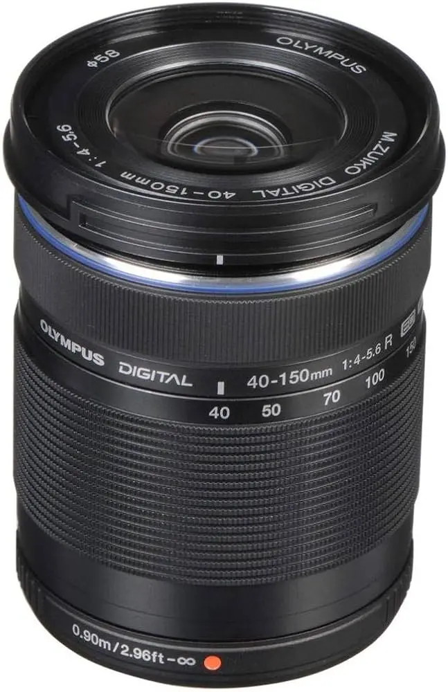 M.Zuiko Digital ED 40‑150mm f/4.0‑5.6 R (Telezoom voor Micro Four Thirds) - Zwart