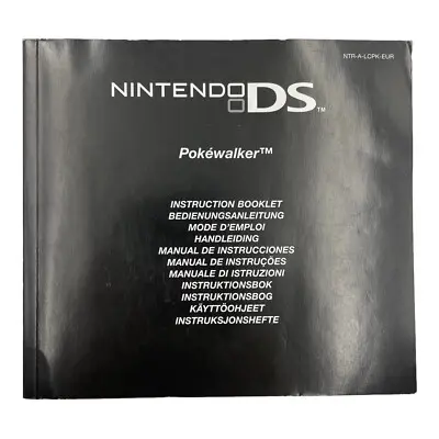 Manual voor Pokewalker (Alleen handleiding)