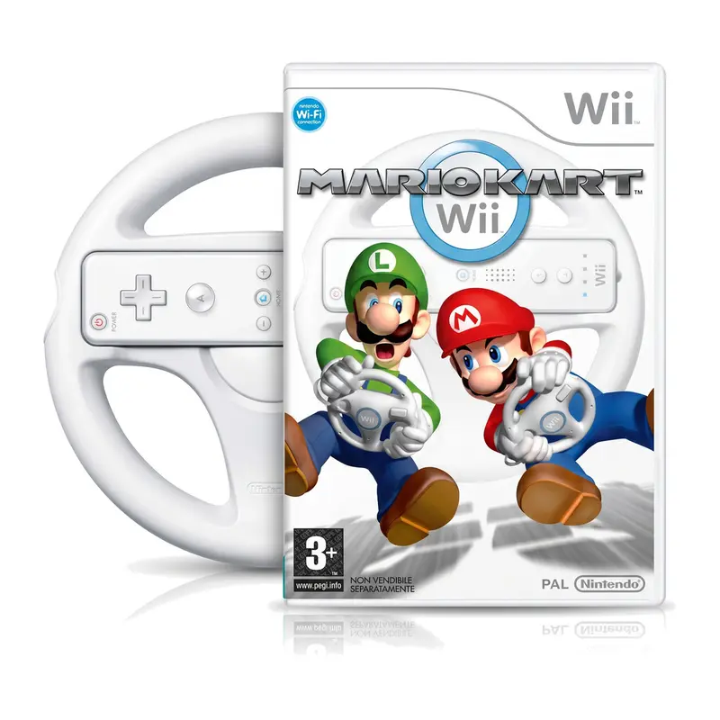 Mario Kart + Wheel set voor Nintendo Wii