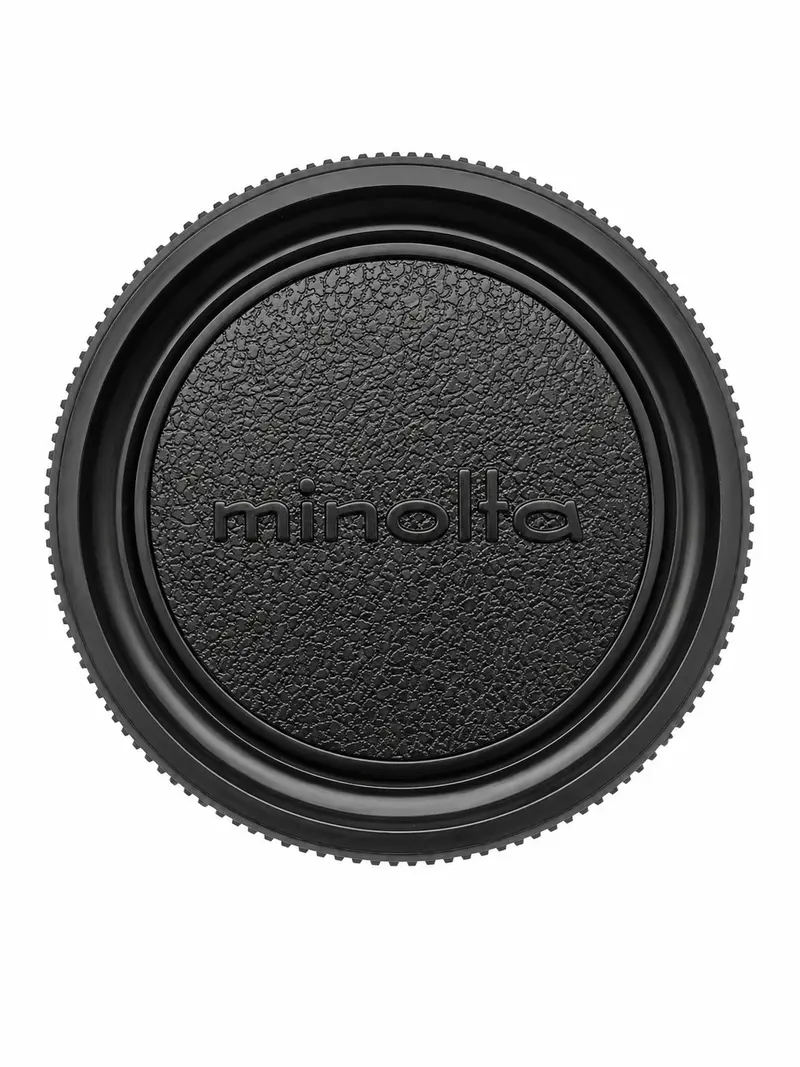 MC/MD-Mount Body Cap voor Minolta Spiegelreflex (Lederlook)
