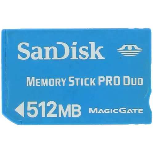 Memory Stick Pro Duo - 512MB
