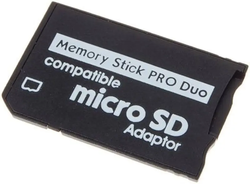 Micro SD naar Memory Stick PRO Duo Kaart Adapter (Nieuw)