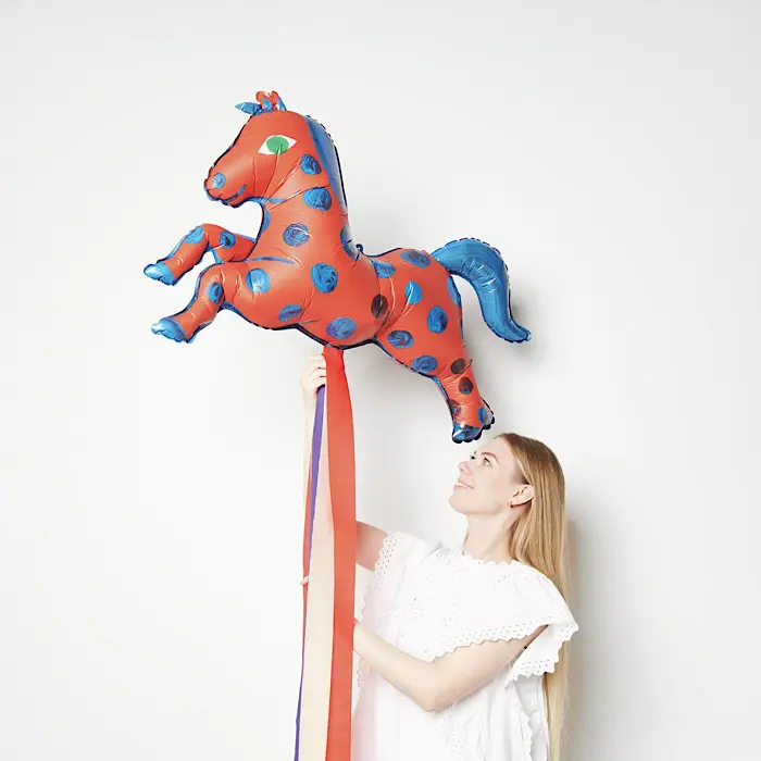 Midsommar Magic Foil Balloon Horse - Rico Design
