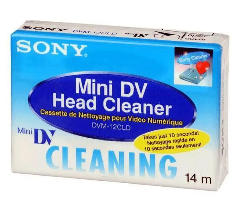 Mini DV Schoonmaak Cassette / Head Cleaner voor Camcorders (Nieuw)