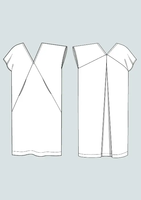 Minimalist Kaftan Dress – The Assembly Line