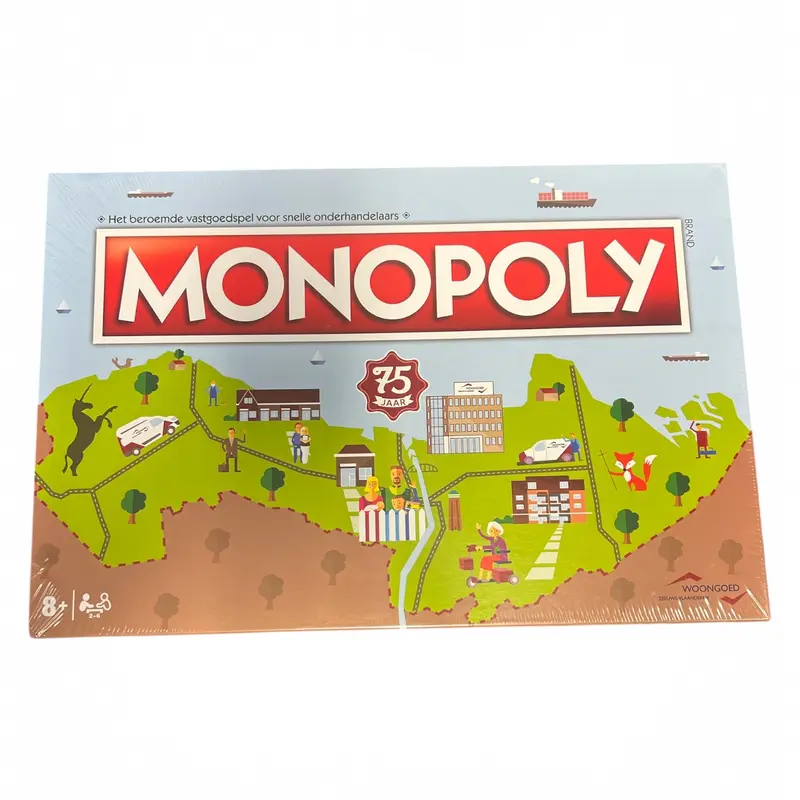 Monopoly - Woongoed Zeeuws-Vlaanderen - Bordspel (Nieuw)