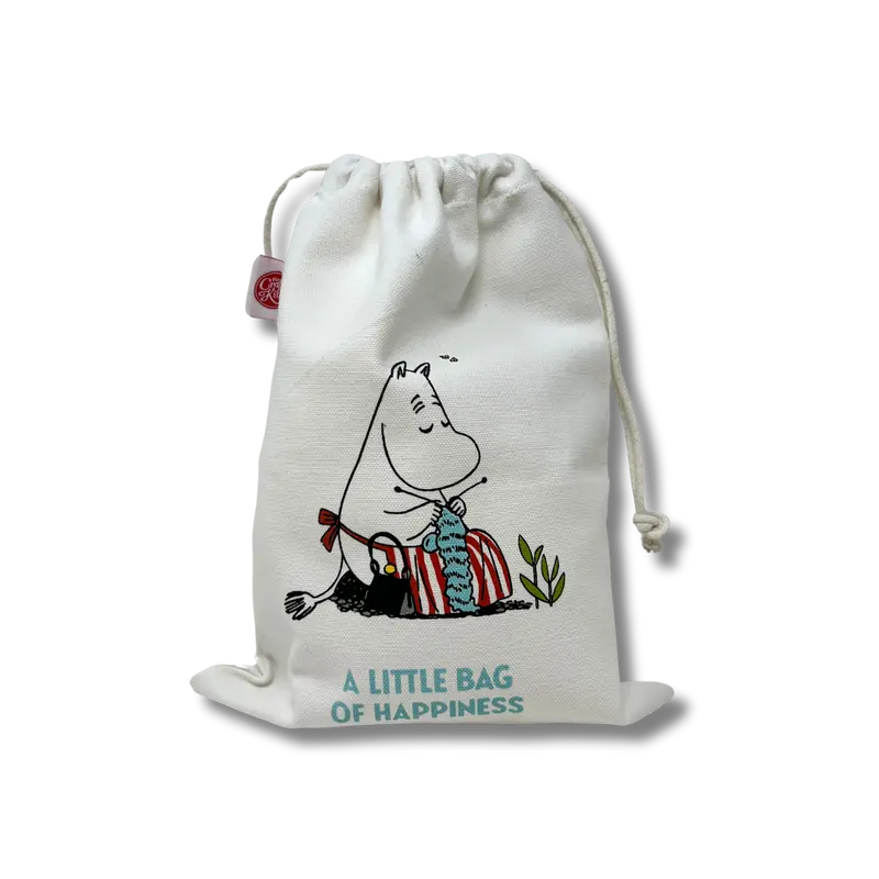 Moomin 'Bag of Happiness' Drawstring Bag - The Crafty Kit Company