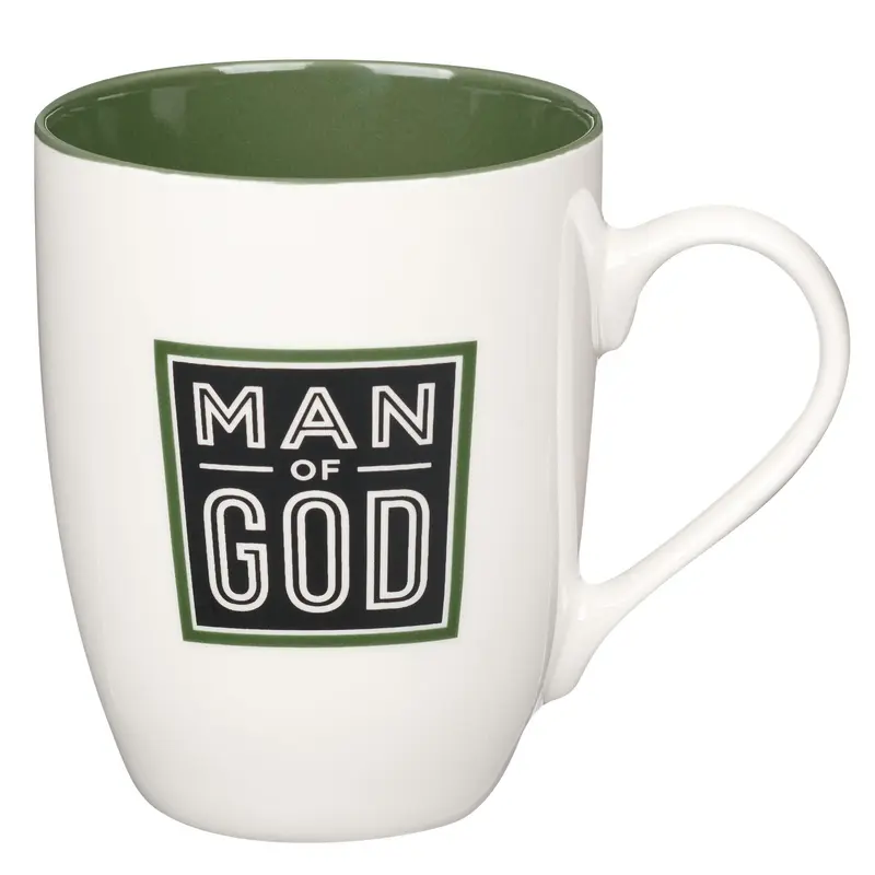 Mug Green/Black Man of God 1 Tim. 6