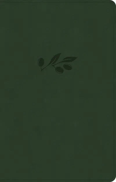 NASB 2020 Large Print Thinline Bible-Olive LeatherTouch