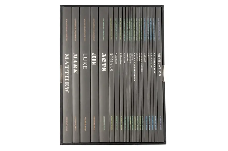 NASB 95 Scripture Study Notebook New Testament Set (21 Books) - Second Edition