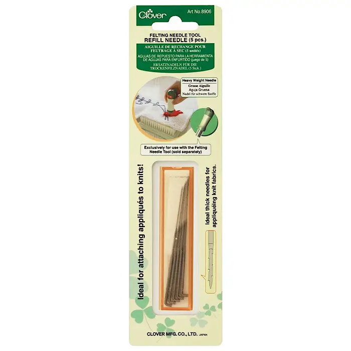 Needle Felting Tool Refill Needles - Clover