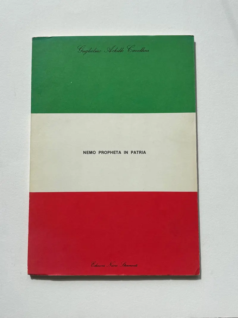 NEMO PROPHETA IN PATRIA. (“No prophet in his own country”)