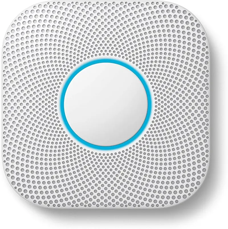 Nest Protect Slimme Rook- en Koolmonoxidemelder Batterijgevoed - Wit (Nieuw)