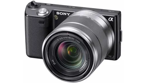 NEX-5 Systeemcamera + 18-55mm f/3.5-5.6 Lens - Zwart
