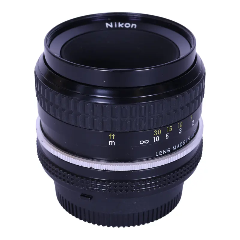 Nikkor 50mm f/2 Standard Prime Lens voor Nikon F