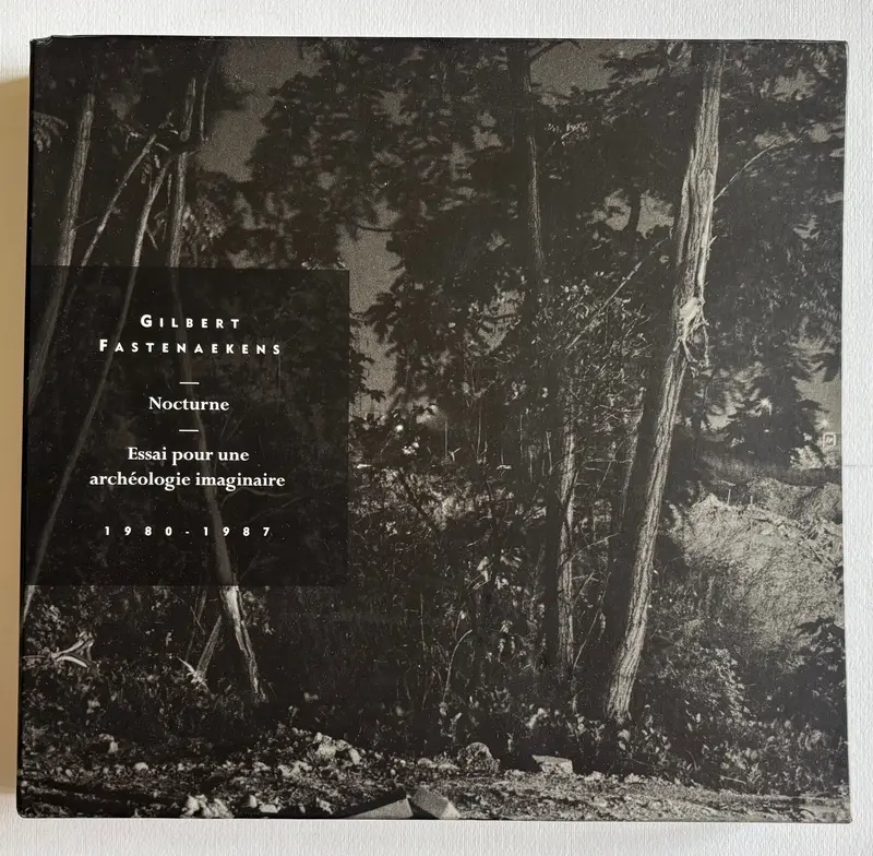 Nocture + Essai pour une archéologie imaginaire. 1980-1987. Special edition of the 2 volumes. (+ 2 PHOTOGRAPHS, SIGNED, NUMBERED)
