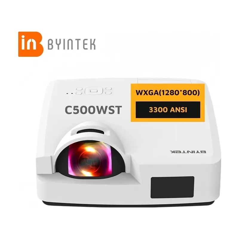 Note 1 (C500WST) WXGA Short Throw 3LCD Beamer/Projector 3300 Lumen - Wit (Nieuw)