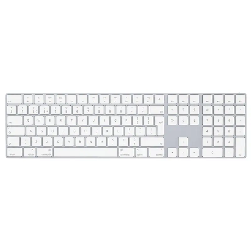 Numeriek Toetsenbord - Zilver - QWERTY - Spaans