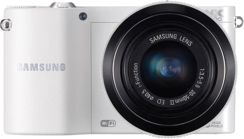 NX1100 Camera + 20-50mm i-Function f/3.5-5.6 Lens - Wit