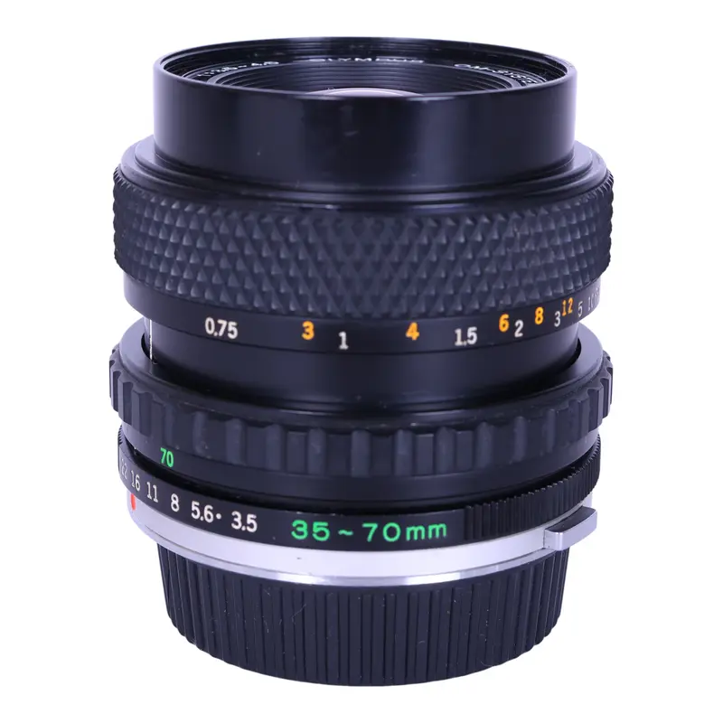 OM-System S Zuiko Auto-Zoom 35-70mm f/3.5-4.5 Zoomlens voor Olympus OM