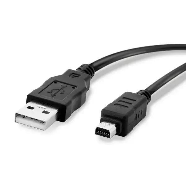 Oplaadkabel 12-Pin / USB Kabel voor TG-1, TG-2, TG-620, TG-820, TG-870, SP-820UZ, SZ-12, SZ-14 en SZ-31MR