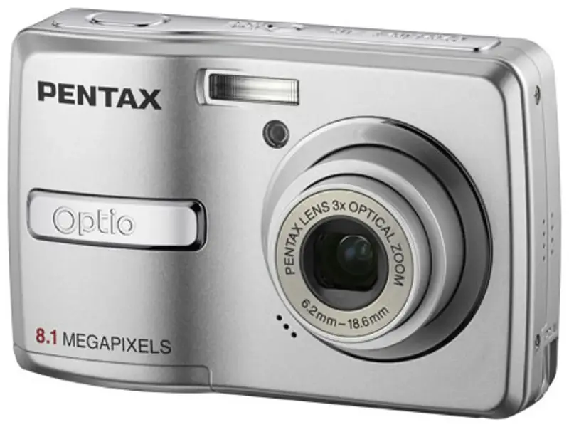 Optio E40 Digitale Compact Camera - Zilver