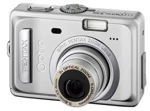 Optio S45 Digitale Compact Camera - Zilver