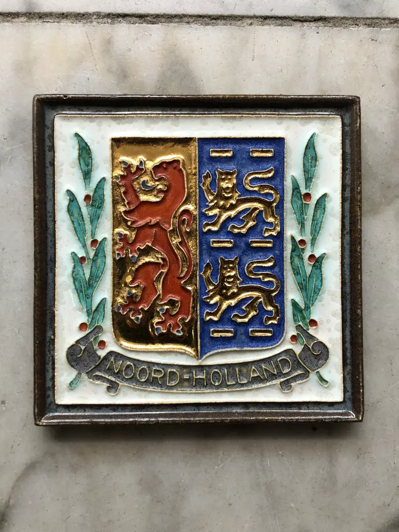 p07) Royal Delft tile noord Holland