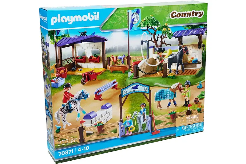 Paardrijtoernooi met wasplaats - 70871 (Nieuw)