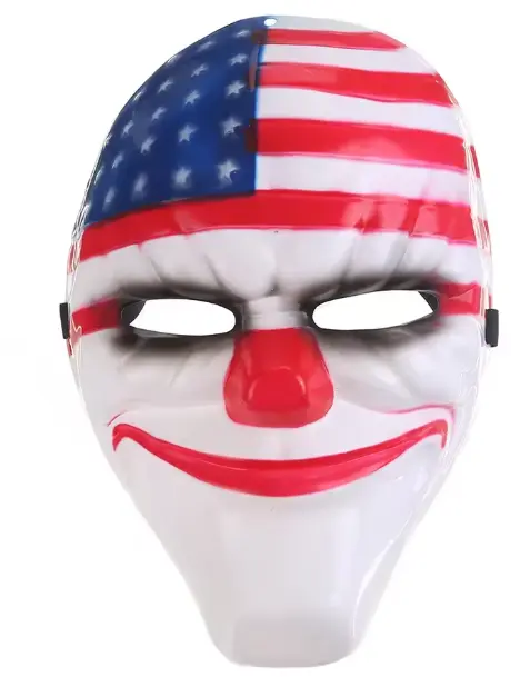 Payday 2 Dallas Masker Cosplay Clownmasker (Nieuw)