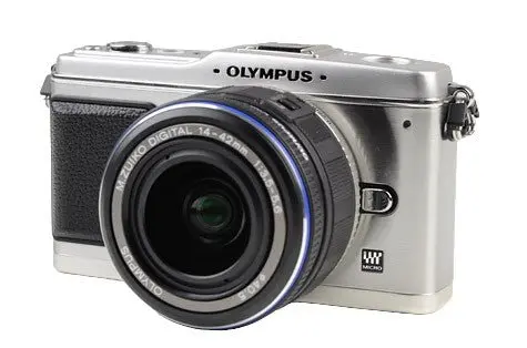 PEN E-P3 Systeemcamera + 14-42mm II R MSC Lens - Zilver