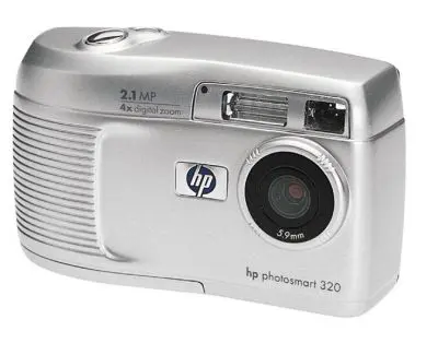 Photosmart 320 Digitale Compact Camera - Zilver (Nieuw)