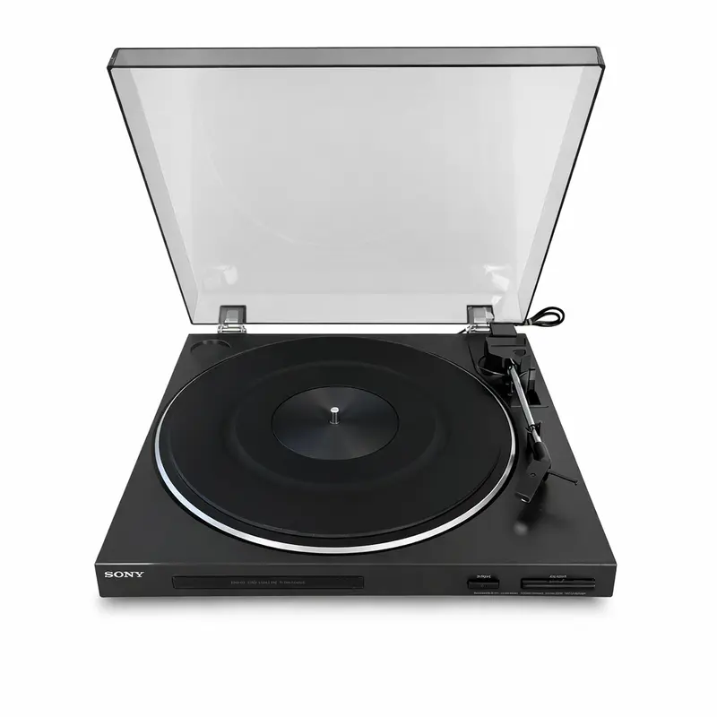 Platenspeler / Draaitafel PS-LX43P voor Sony HST Stereo Systemen (Automatisch, Riemaandrijving, 33 1/3 en 45 rpm)