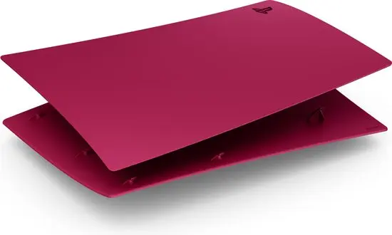 Playstation 5 Digital Cover Plates / Panelen - Cosmic Red / Rood (In doos)