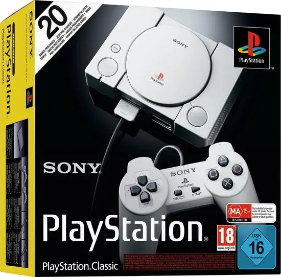 Playstation Classic Mini (Incl. 1 controller) (In doos)
