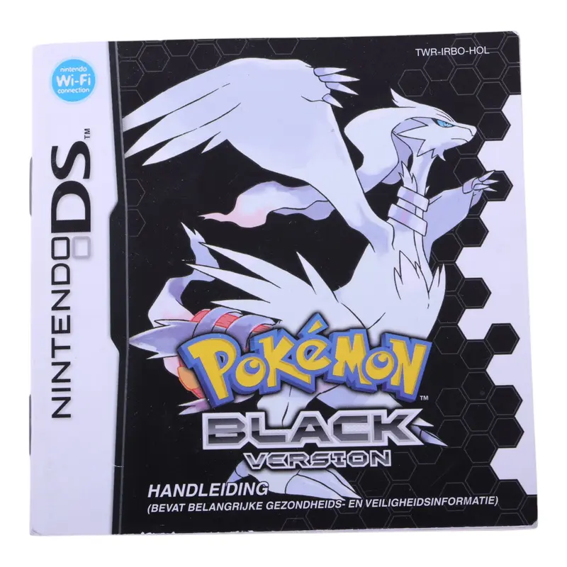 Pokemon Black Version - DS (Losse Handleiding)