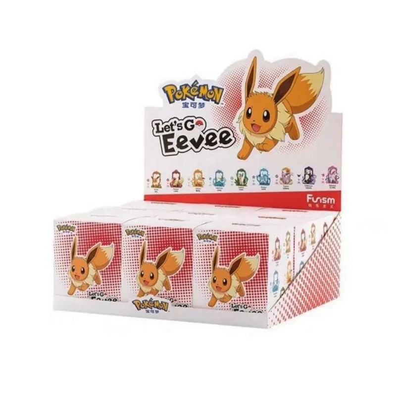 Pokémon Let’s Go Eevee Serie – Case van 9 Blind Boxes (Nieuw)